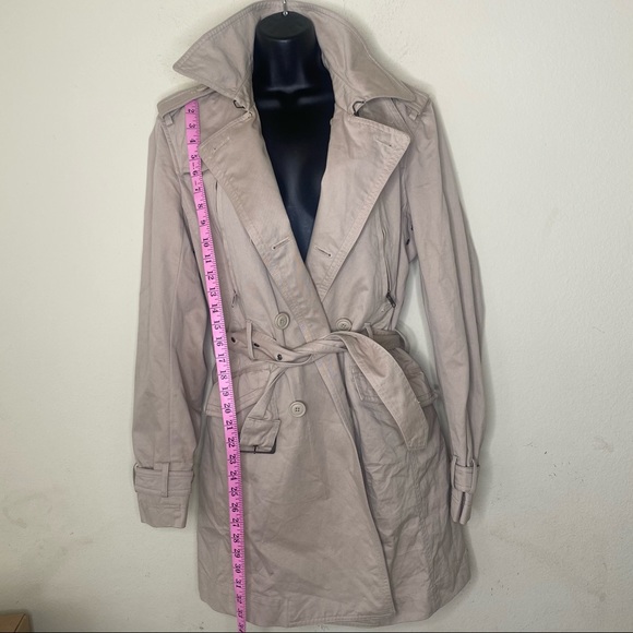 Diesel Womans Trench Coat Size Medium - Picture 2 of 15